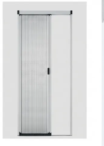 Mosquitera plisada para puerta de balcón