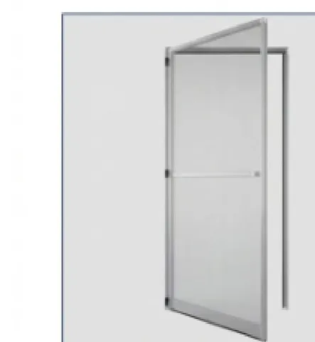 Mosquitera practicable tipo puerta