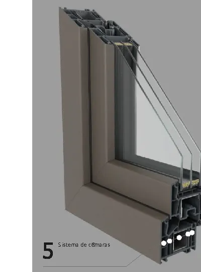 Corte del perfil Perfect Balance Pro (VEKA Softline 76 MD)